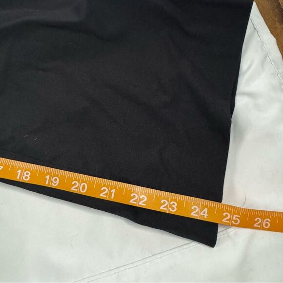 J Crew Factory Kelsey Flare Pant Size 14 Black Cropped Stretch Office Minimalist - Picture 6 of 11